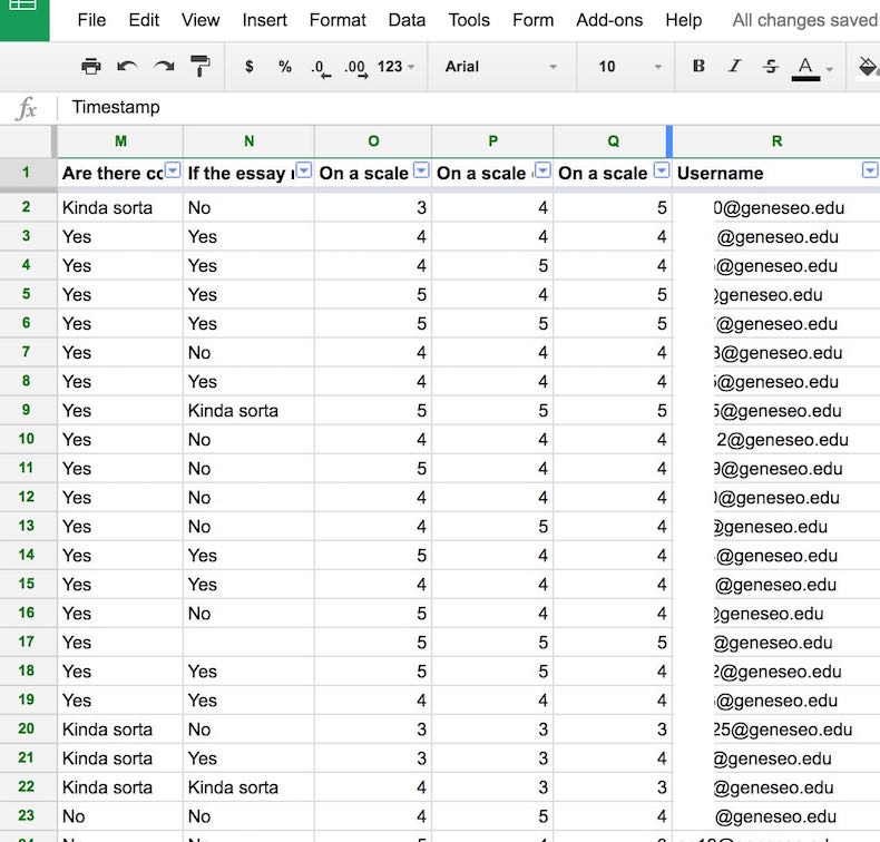 Spreadsheet excerpt